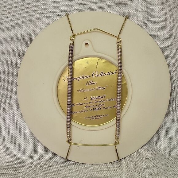 Seraphim Collection Elise "Heaven's Glory" - Plate and ornament. - Picture 3 of 9